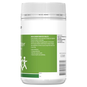 (PRE ORDER) Healthy Care Mega B 200 Tablets shelf life 2yrs